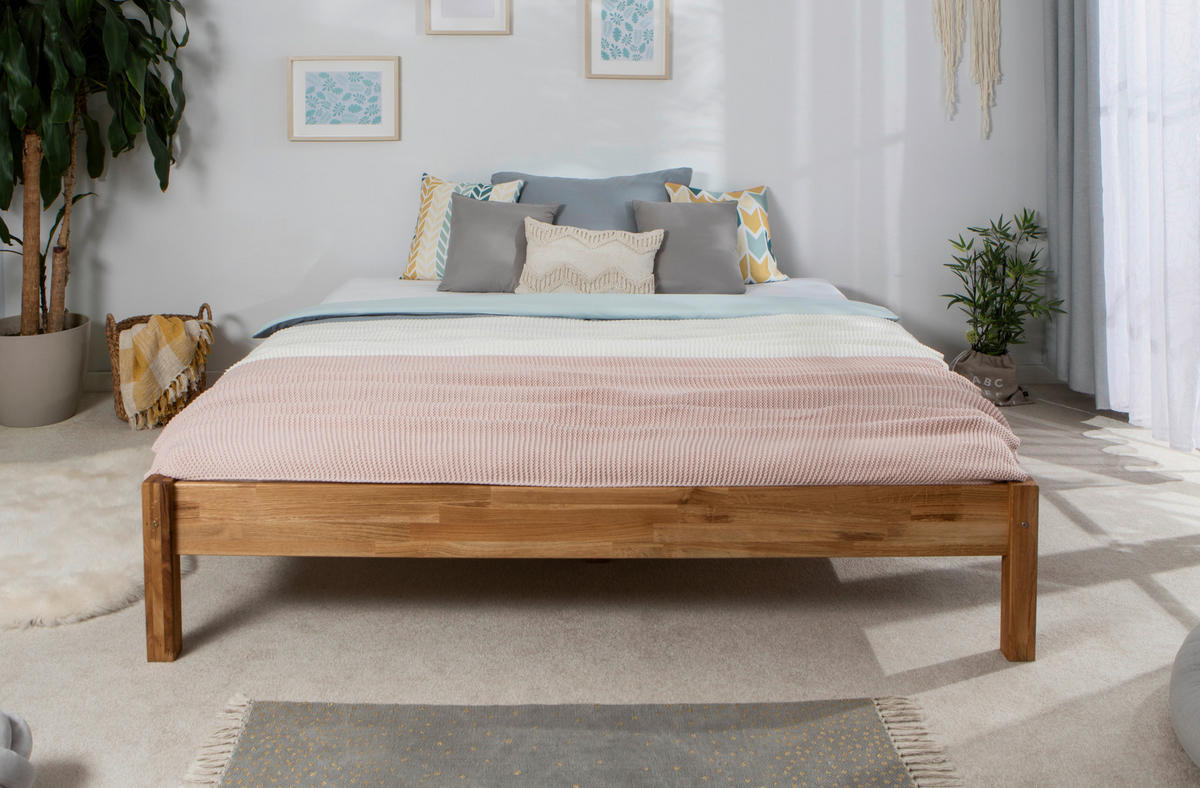 FUTONBETT 180/200 cm  in Naturfarben   - Naturfarben, MODERN, Holz (180/200cm) - MID.YOU