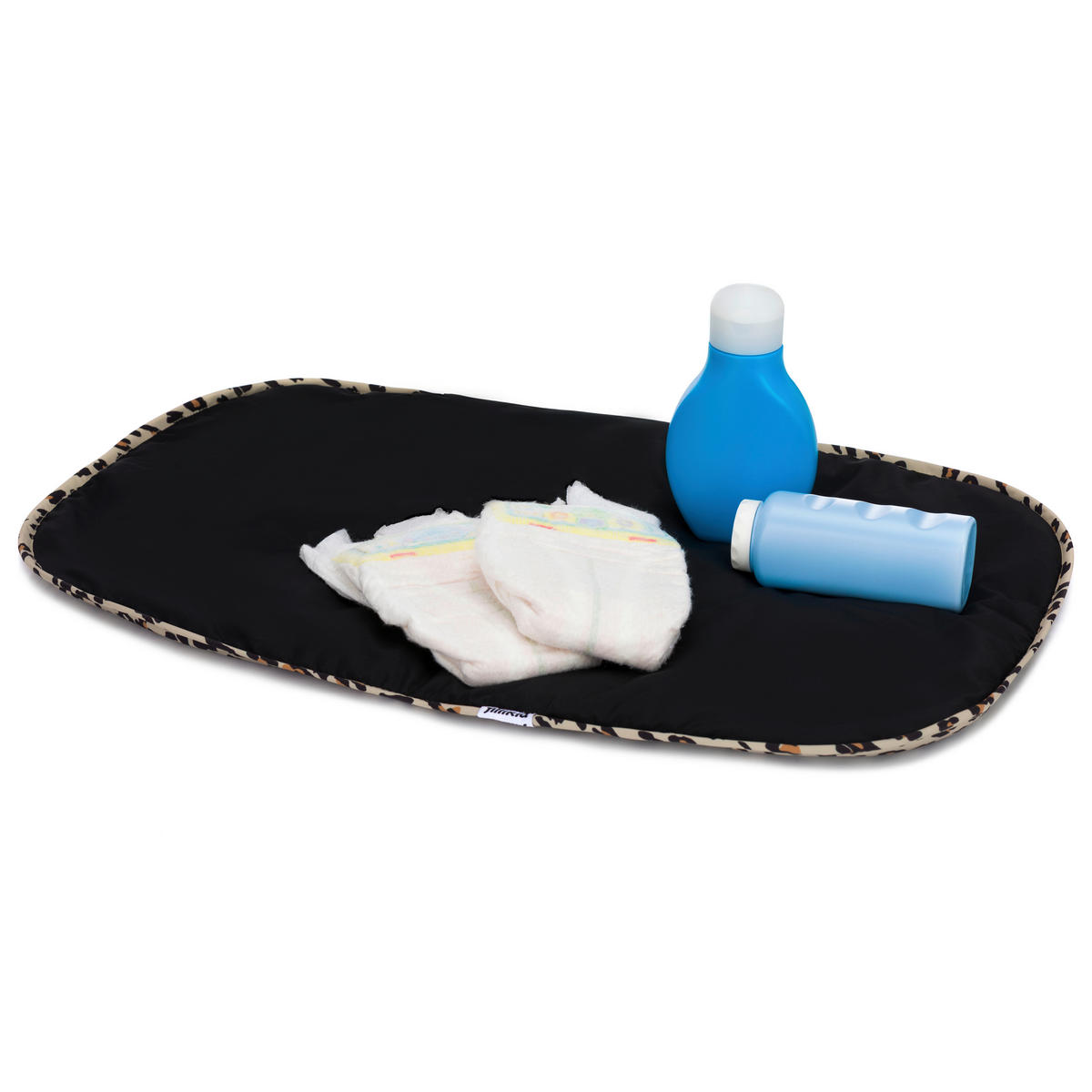 WICKELTASCHE  - Hellbraun/Dunkelorange, Basics, Textil (43/28/14cm) - Fillikid