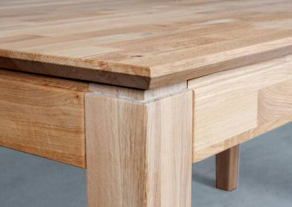 ESSTISCHHolz 160/90/75 cm  - Braun, Natur, Holz (160/90/75cm) - Livetastic