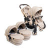 rok isporuke 60 dana  PEACH 7  - cappuccino/bež, Basics, tekstil/plastika (75/55/39cm) - ICANDY