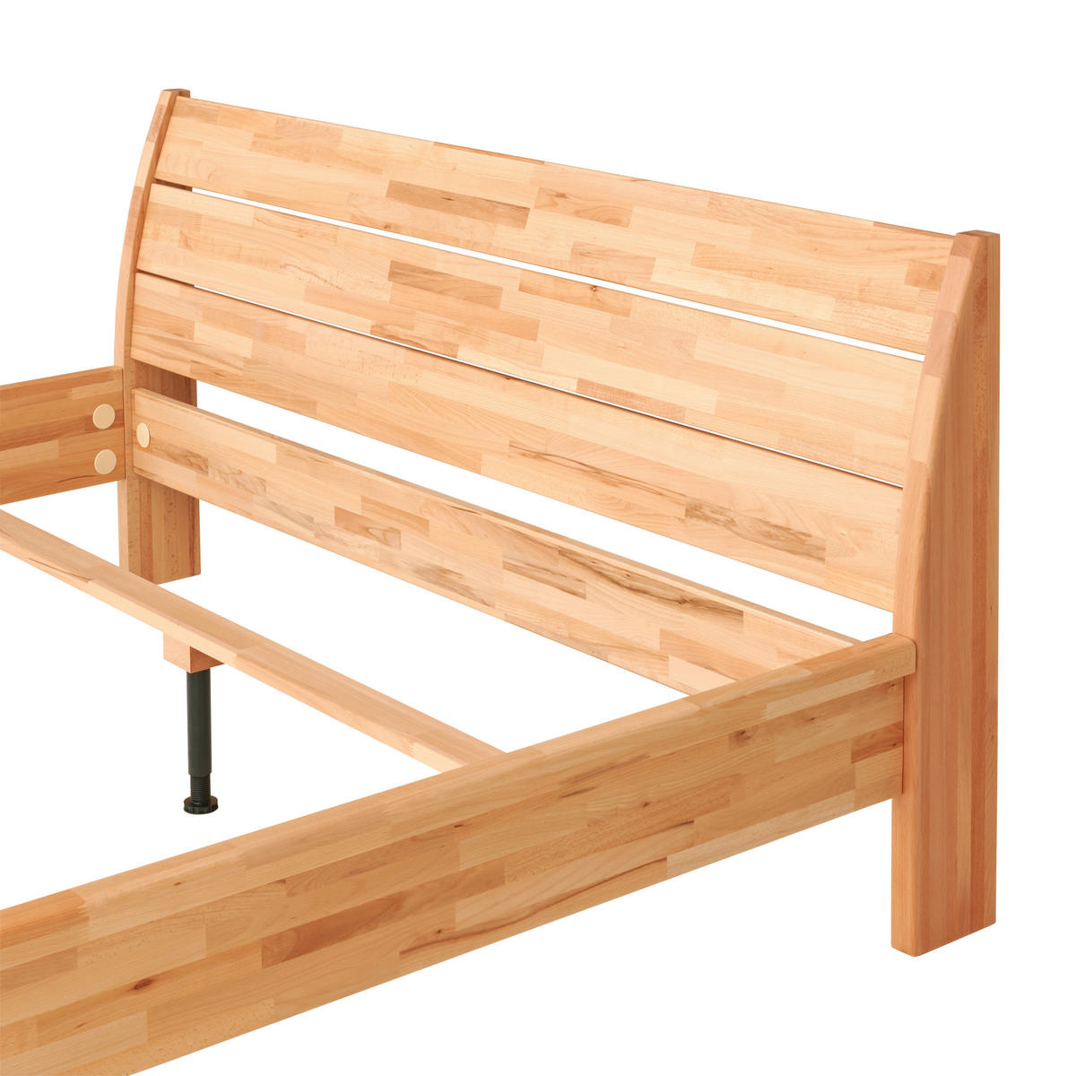 Pat, 180/200 cm, duramen de fag - duramen de fag, Modern, lemn (180/200cm) - MID.YOU