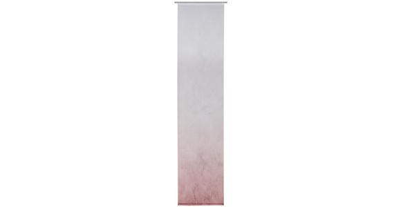 FLÄCHENVORHANG in Bordeaux - Bordeaux, Design, Textil (60/255cm) - Novel