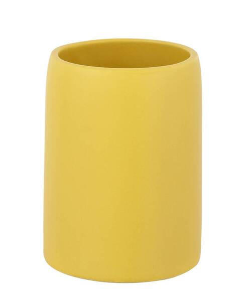 ZAHNPUTZBECHER Keramik  - Gelb, Konventionell, Keramik (7,5/10,5/7,5cm) - Schöner Wohnen