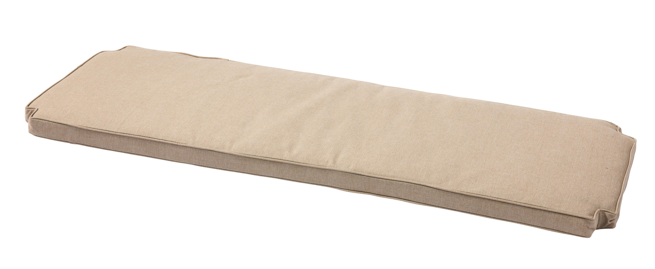 BANKAUFLAGE  - Sandfarben, Natur, Kunststoff (150/5/58cm) - Gardenson