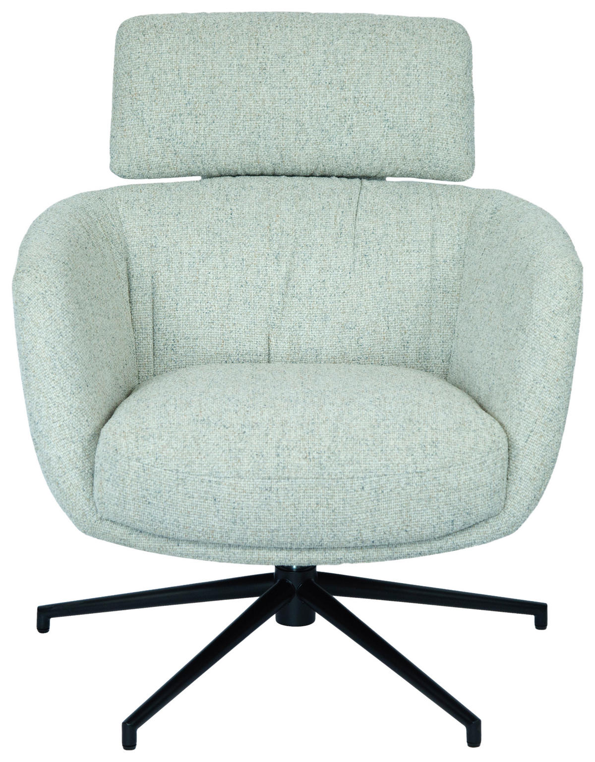 RELAXSESSEL Webstoff    - Beige/Schwarz, Design, Textil/Metall (73/86/83cm) - Dieter Knoll