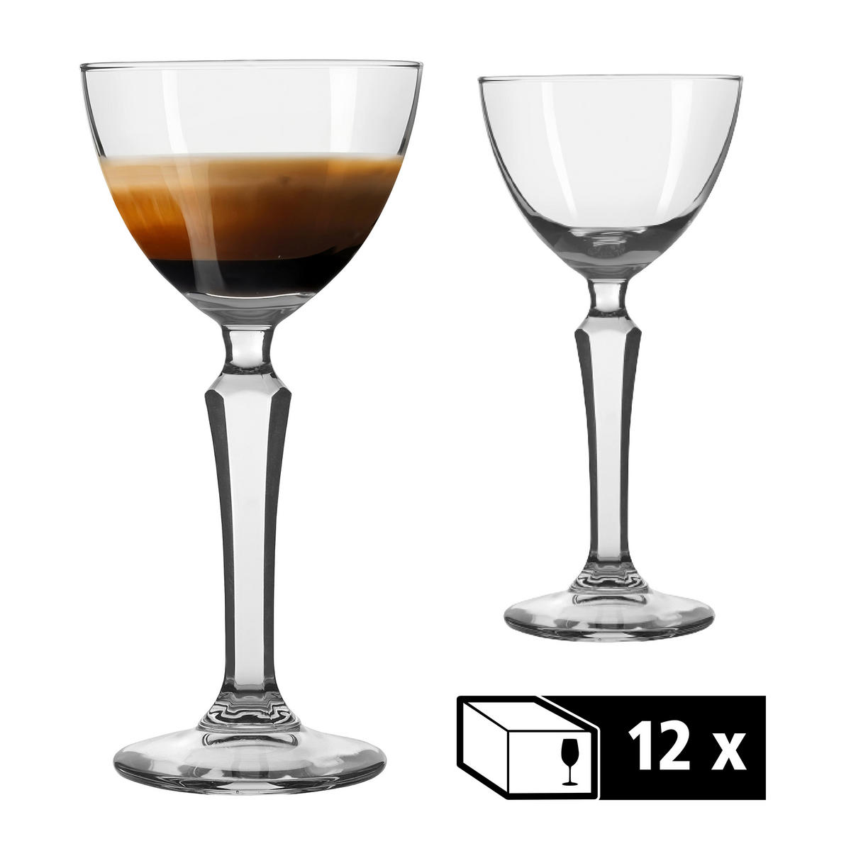 GLÄSERSET SPEAKEASY  12-teilig  - Klar, Basics, Glas (8/16cm)