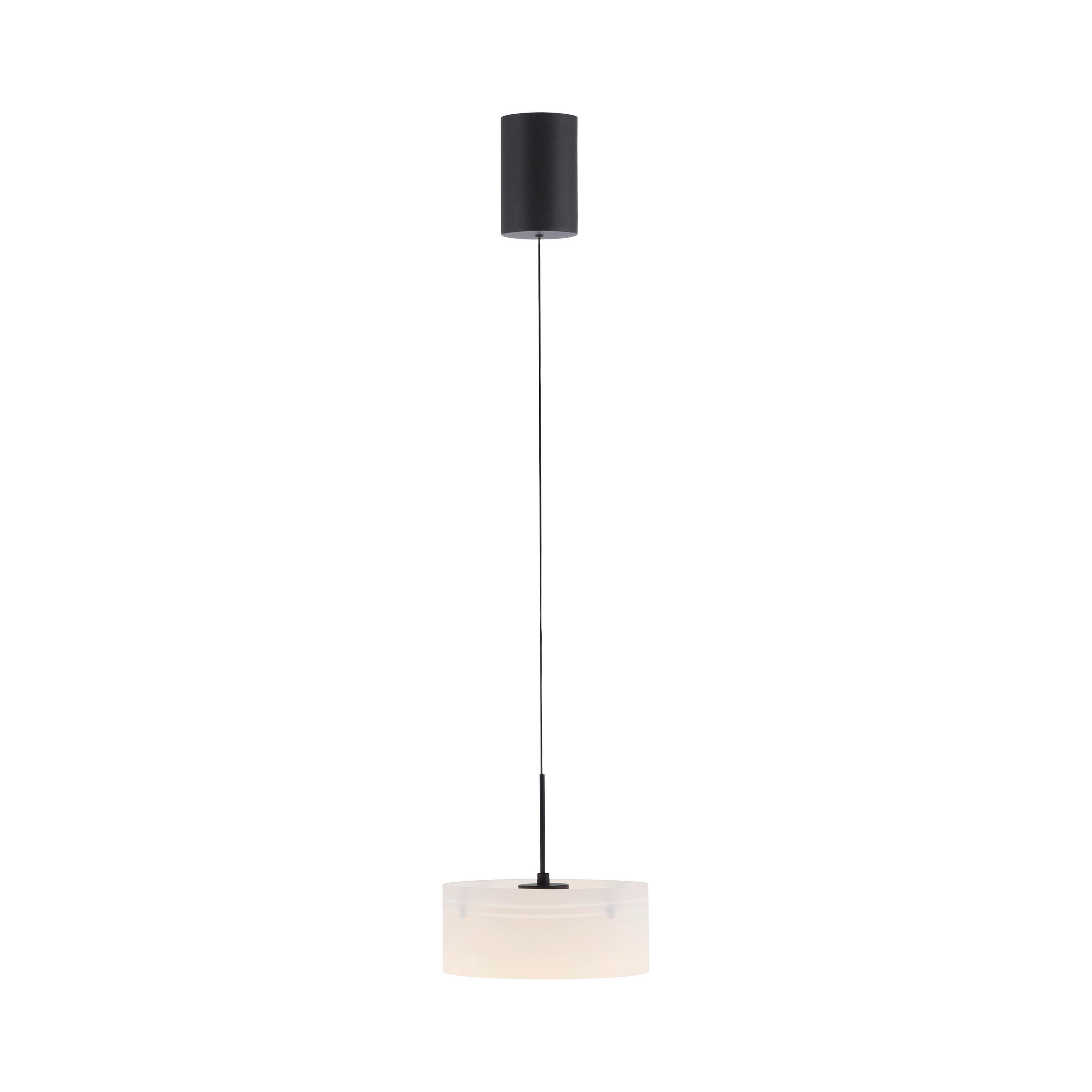 Paul Neuhaus Led-Hängeleuchte Marika Schwarz 20x180x20 cm