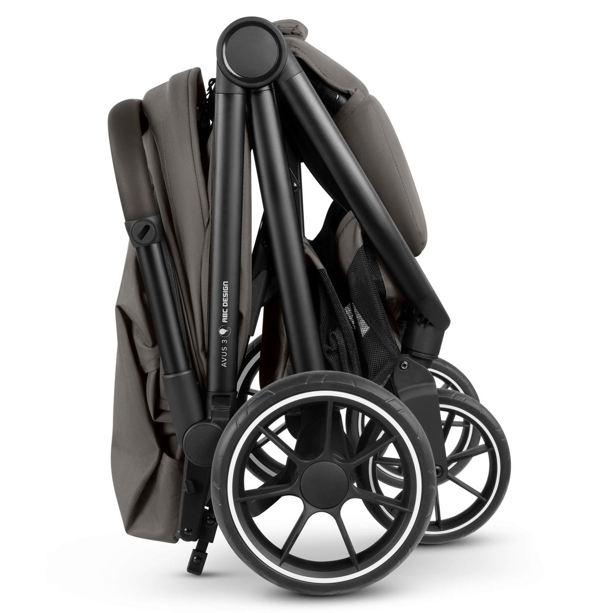 BUGGY Avus 3  - Graubraun/Schwarz, Basics, Textil/Metall (56/111/87cm) - ABC Design