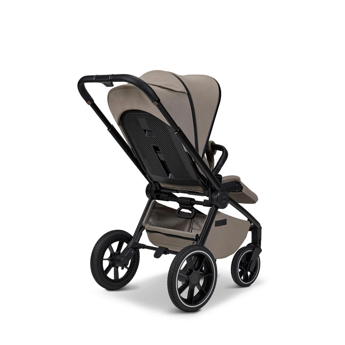 KOMBINIRANA DJEČJA KOLICA  Resea+  - boje blata/crna, Basics, tekstil (98.5/58/122cm) - Moon