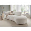 ECKSOFA in Mikrofaser Beige  - Beige/Schwarz, Modern, Kunststoff/Textil (238/107cm) - Livetastic