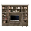 WOHNWAND UrbanClass 3-teilig  in Grau  311/238,5/52-46,5 cm  - Bronzefarben/Grau, LIFESTYLE, Holz/Metall (311/238,5/52-46,5cm) - Livetastic