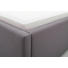POLSTERBETT Flachgewebe 120/200 cm - Edelstahlfarben/Hellgrau, MODERN, Textil (120/200cm) - Carryhome