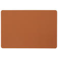 TISCHSET 30/45 cm Kunststoff   - Schwarz/Orange, Basics, Kunststoff (30/45cm) - Homeware