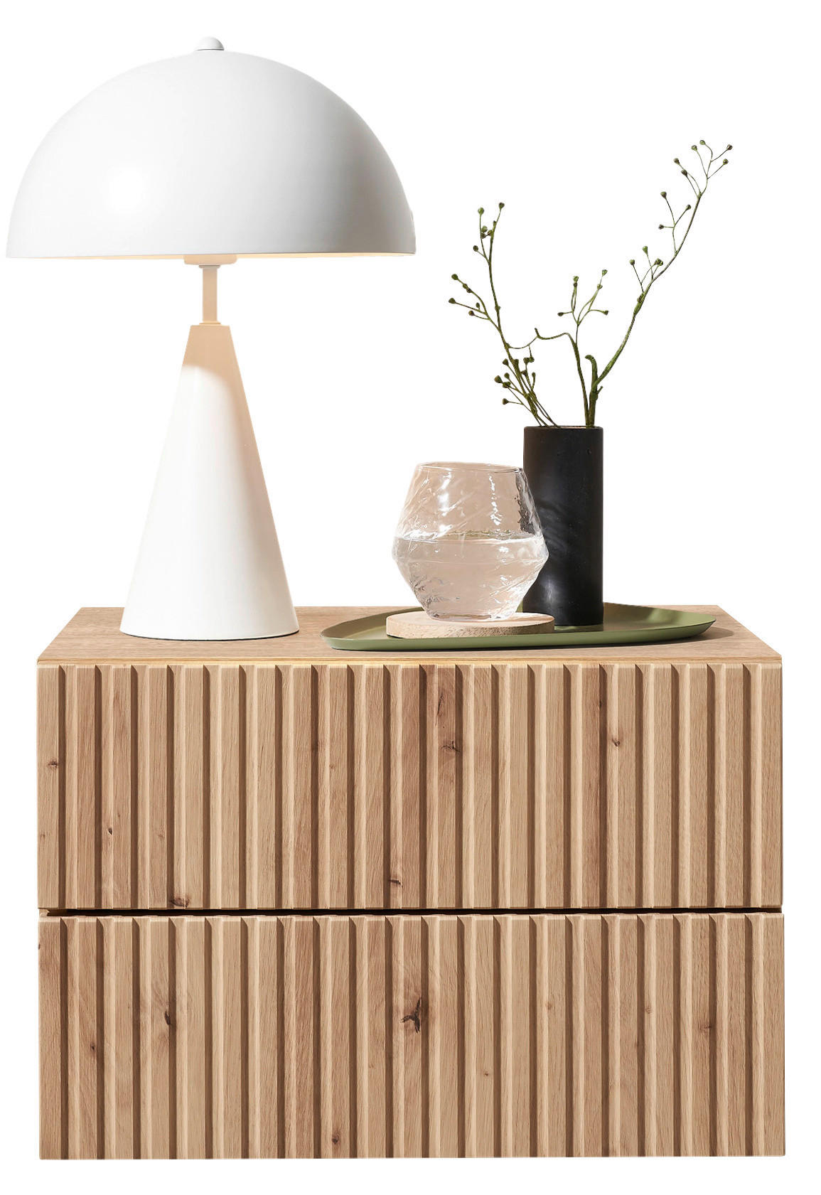 NACHTSCHRANK 42/28/30 cm  - Eiche Artisan, MODERN, Holzwerkstoff (42/28/30cm) - Boxxx