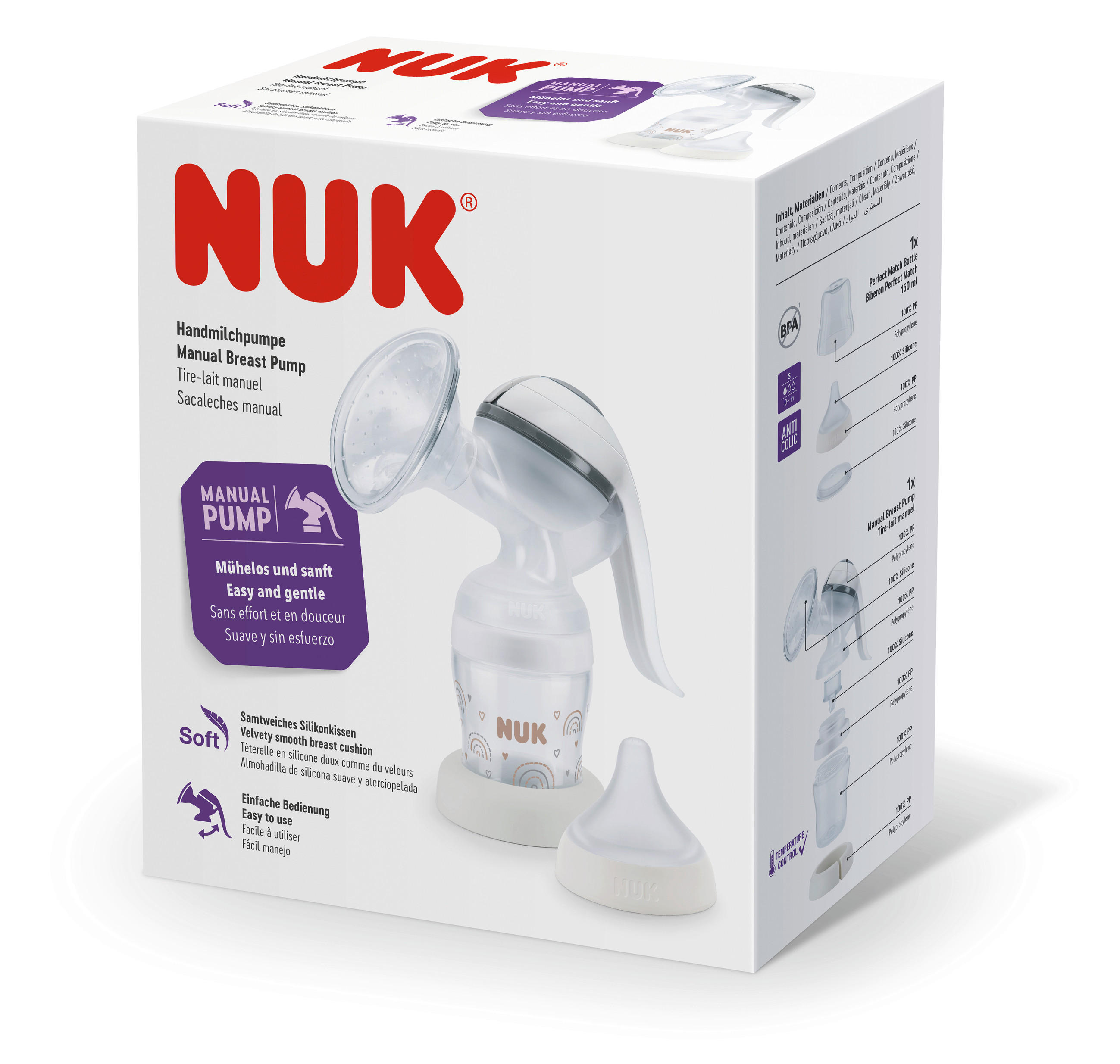 MILCHPUMPE   - Basics (9,4/18,5/22,5cm) - NUK