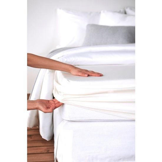 FIXLEINTUCH - Weiss, Basics, Textil (180-200/190-220cm) - Bio:Vio