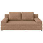 SCHLAFSOFA  mit Stoffauswahl, Rücken echt Jacquard Karamell  - Karamell/Schwarz, Design, Kunststoff/Textil (200/88/87cm) - Xora