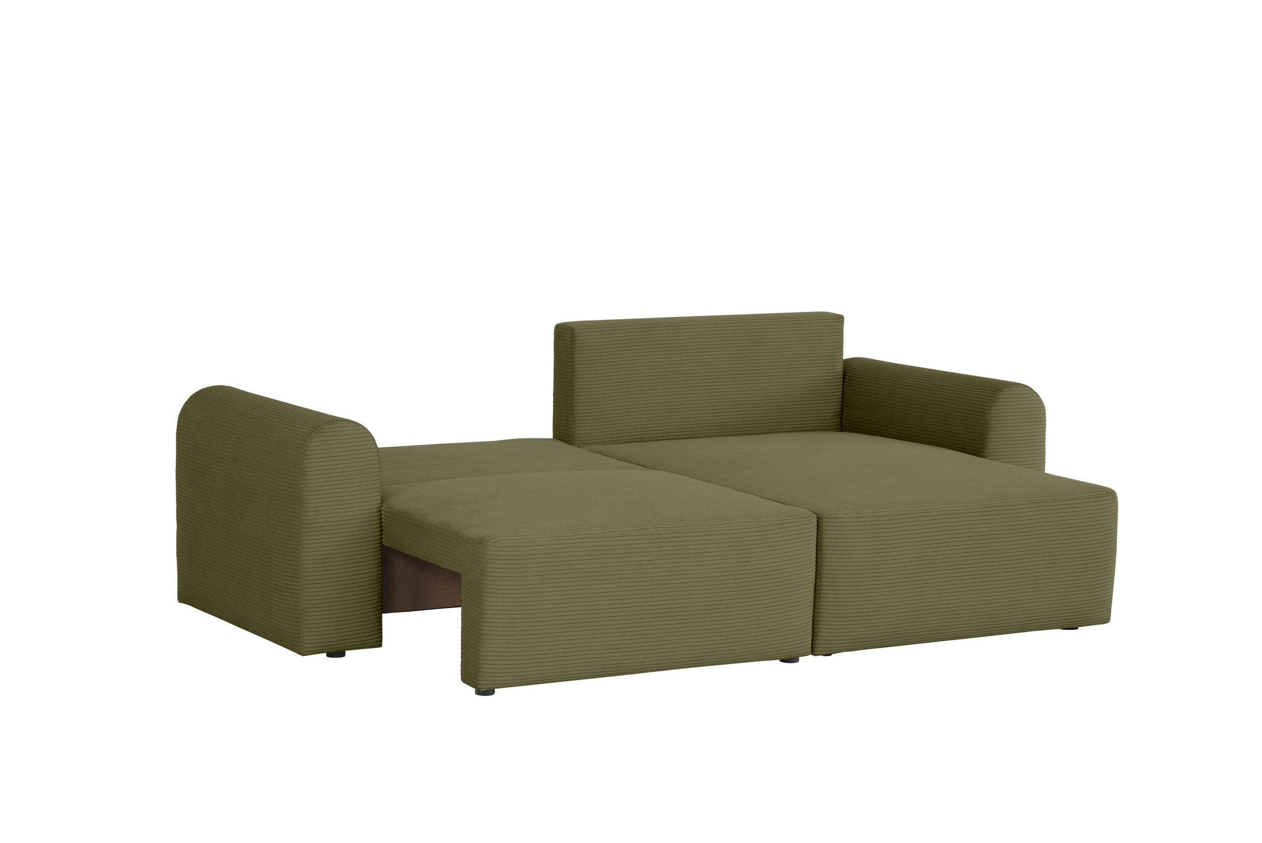 Freisteller von MID.YOU ECKSOFA Olivgrün Cord.