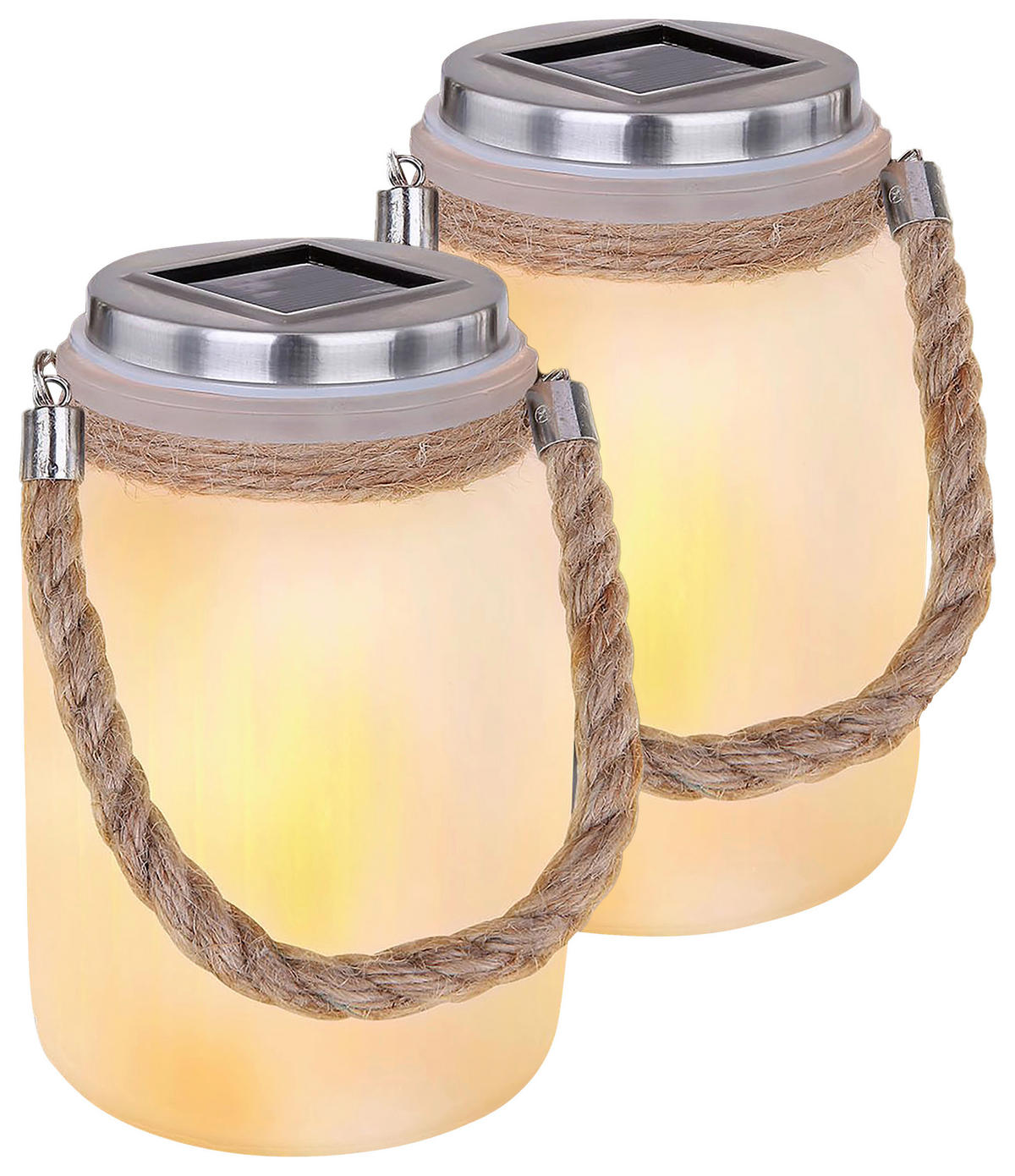 SOLÁRNE SVIETIDLO, 10,5/16 cm - biela/farba ušľachtilej ocele, Basics, kov/plast (10,5/16cm) - Ambia Garden
