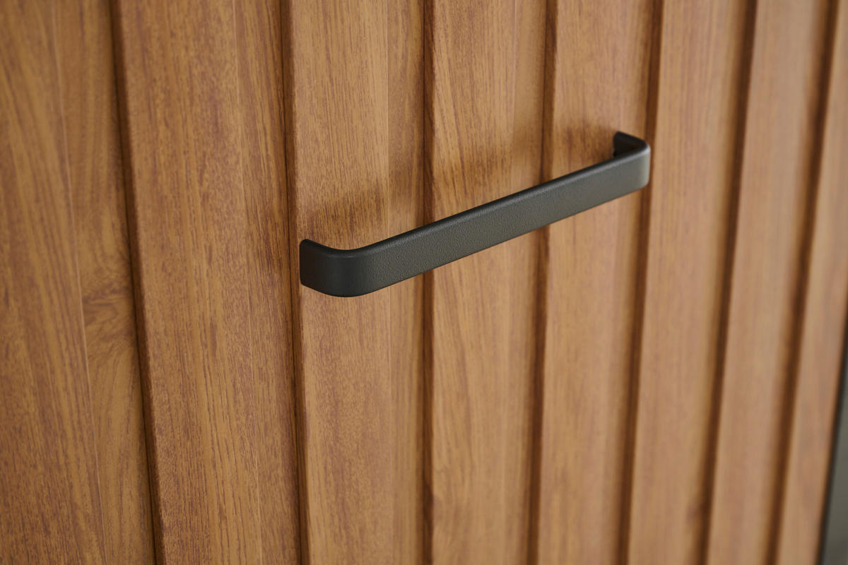 KISSENBOX 59/75/135 cm  - Braun, MODERN, Metall (59/75/135cm) - Siena Garden