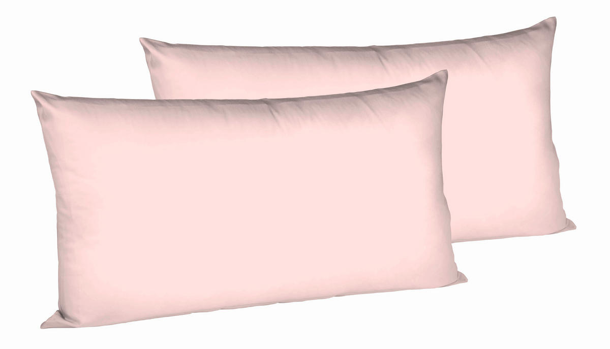 KOPFKISSENBEZUG 40/80 cm  - Rosa, Basics, Textil (40/80cm) - Fleuresse
