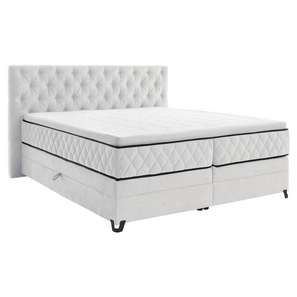 Boxspringbett Mit Topper & Bettkasten 180x200 Carmen A