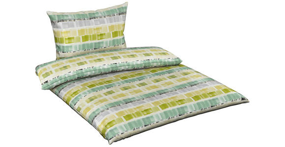 BETTWÄSCHE 140/200 cm - Grün, KONVENTIONELL, Textil (140/200cm) - Novel