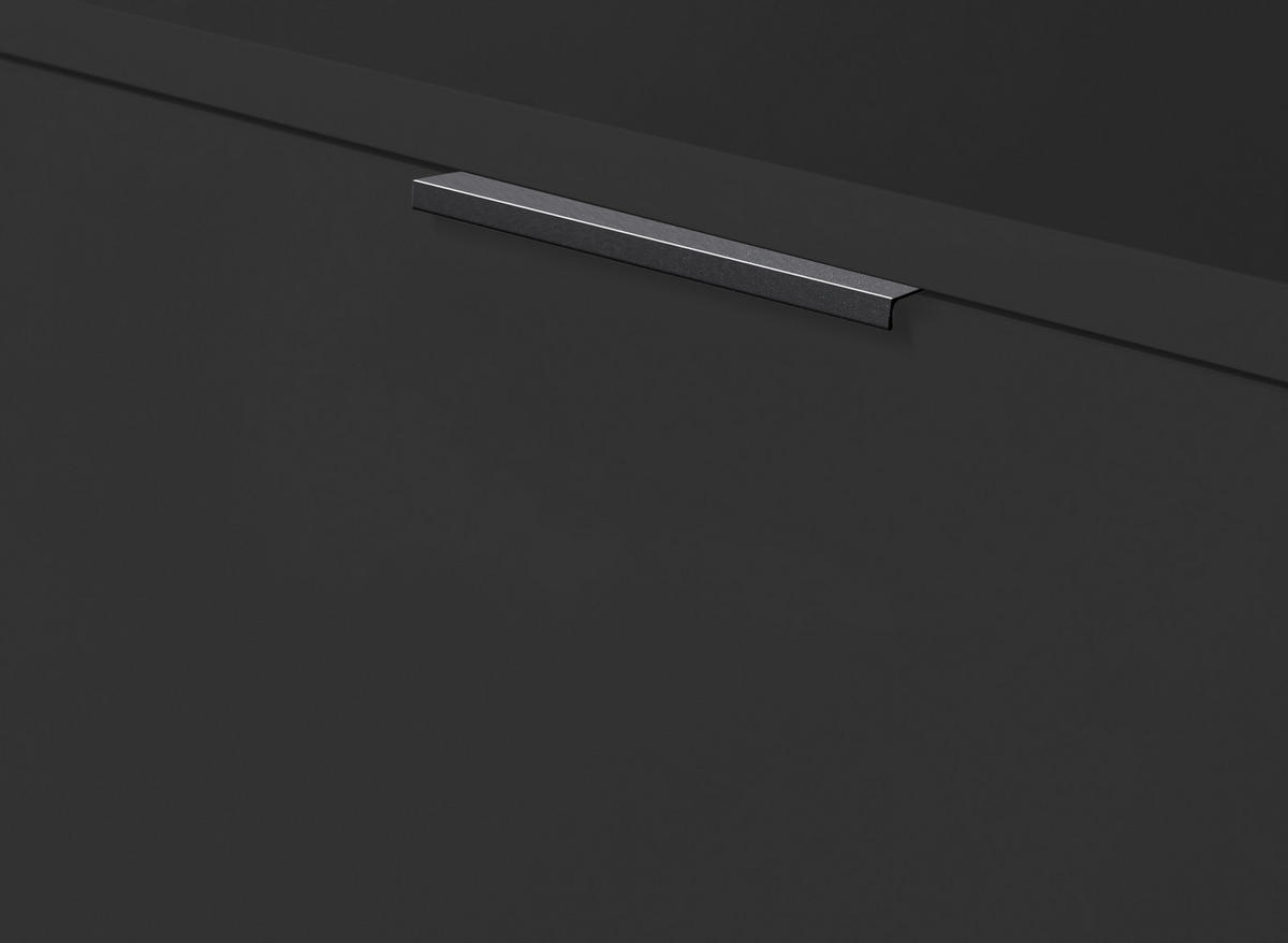WASCHBECKENUNTERSCHRANK 70/60/35 cm  - Schwarz, KONVENTIONELL, Holzwerkstoff/Kunststoff (70/60/35cm) - Xora