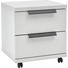 ROLLCONTAINER Weiß - Graphitfarben/Schwarz, KONVENTIONELL, Kunststoff/Metall (48/52/42cm) - Voleo ROLLCONTAINER Weiß - Graphitfarben/Schwarz, KONVENTIONELL, Kunststoff/Metall (48/52/42cm) - Voleo