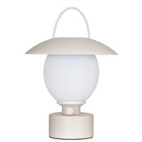 AKKU-TISCHLEUCHTE 25/34 cm   - Beige, KONVENTIONELL, Metall (25/34cm) - By Rydéns