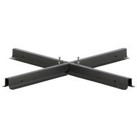 SONNENSCHIRMSTÄNDER Anthrazit  - Anthrazit, KONVENTIONELL, Metall (100/6/100cm) - Siena Garden