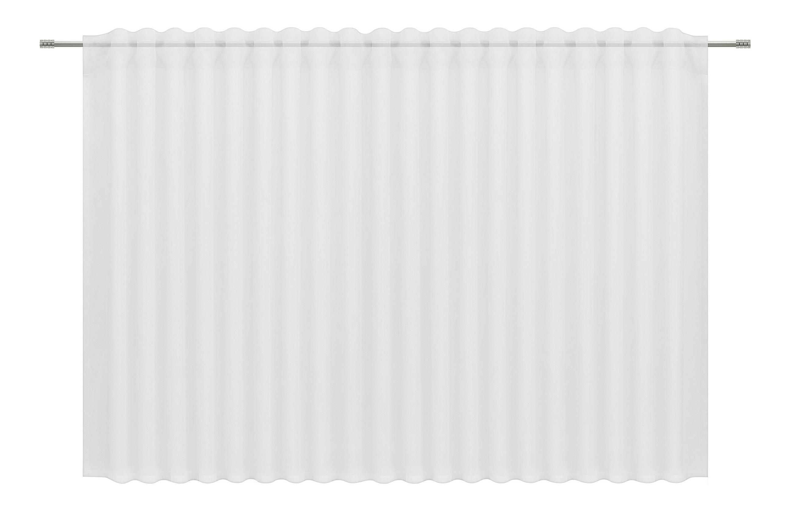 FERTIGSTORE  halbtransparent   300/145 cm  - Weiß, Basics, Textil (300/145cm) - Esposa