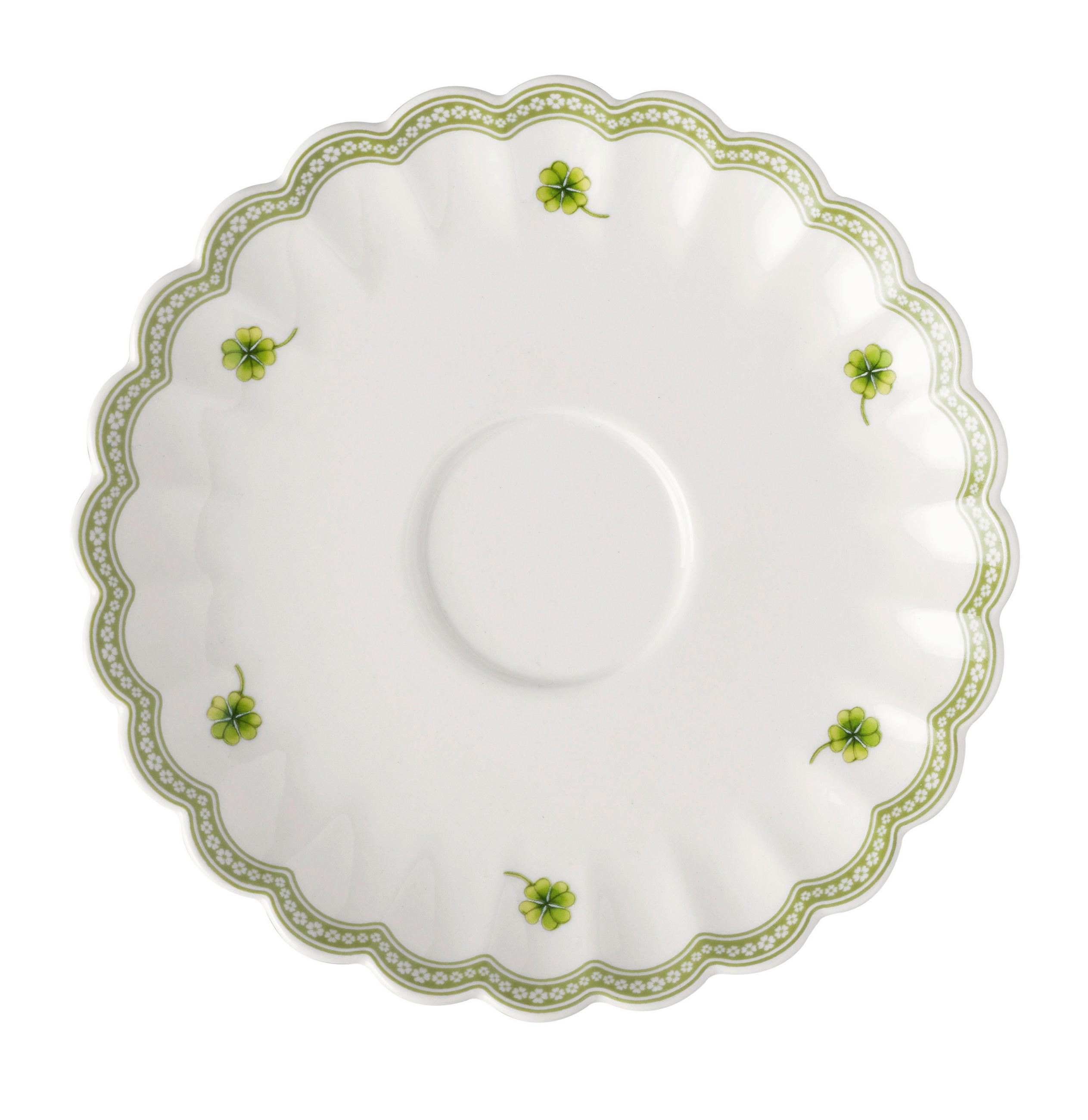 UNTERTASSE Easter Delight  - Weiß/Hellgrün, Basics, Keramik (17,7/2,2cm) - Villeroy & Boch