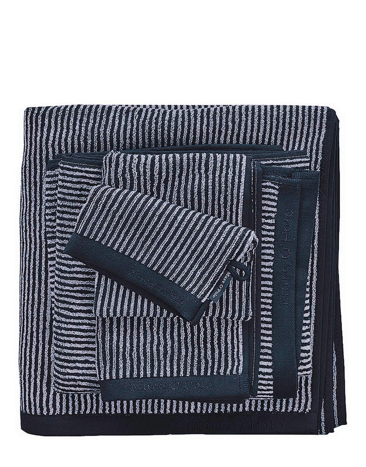 GÄSTETUCH - Blau, Basics, Textil (30/50cm) - Marc O'Polo