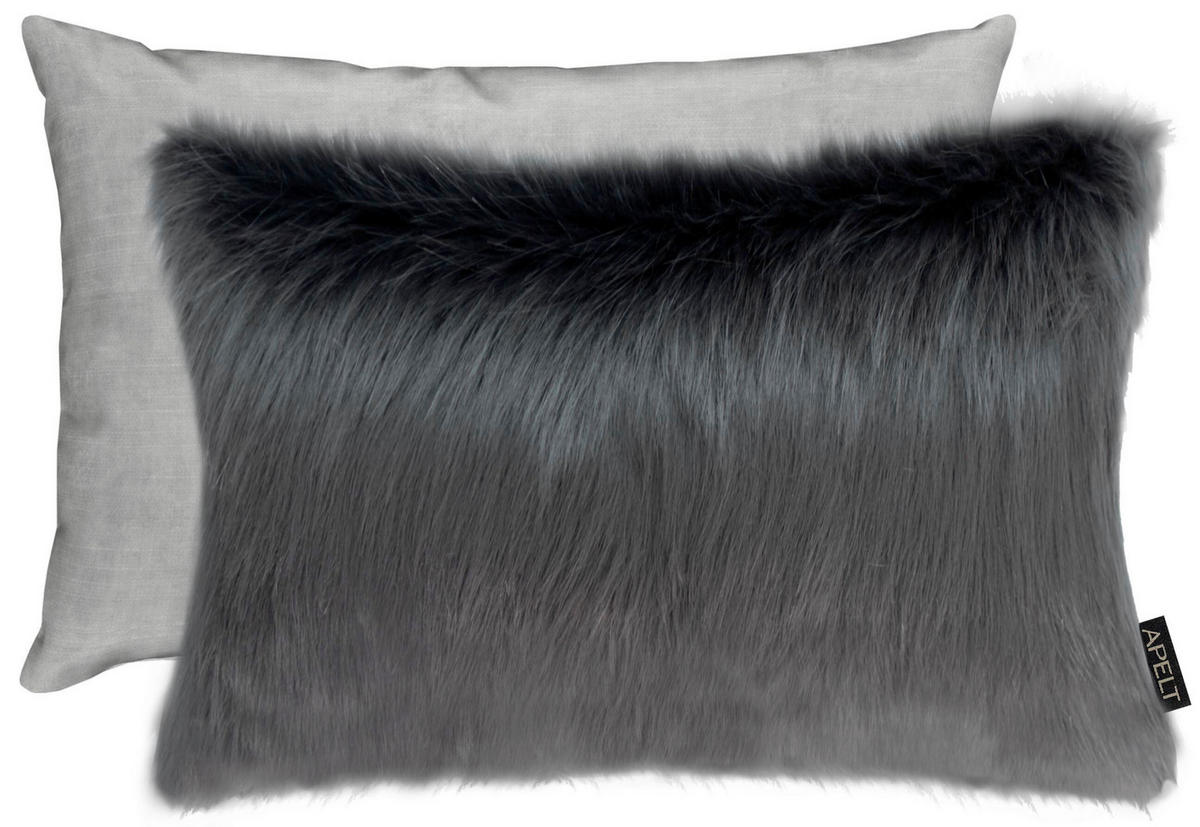 ZIERKISSEN 35/45 cm  - Grau, Basics, Textil (35/45cm) - Apelt