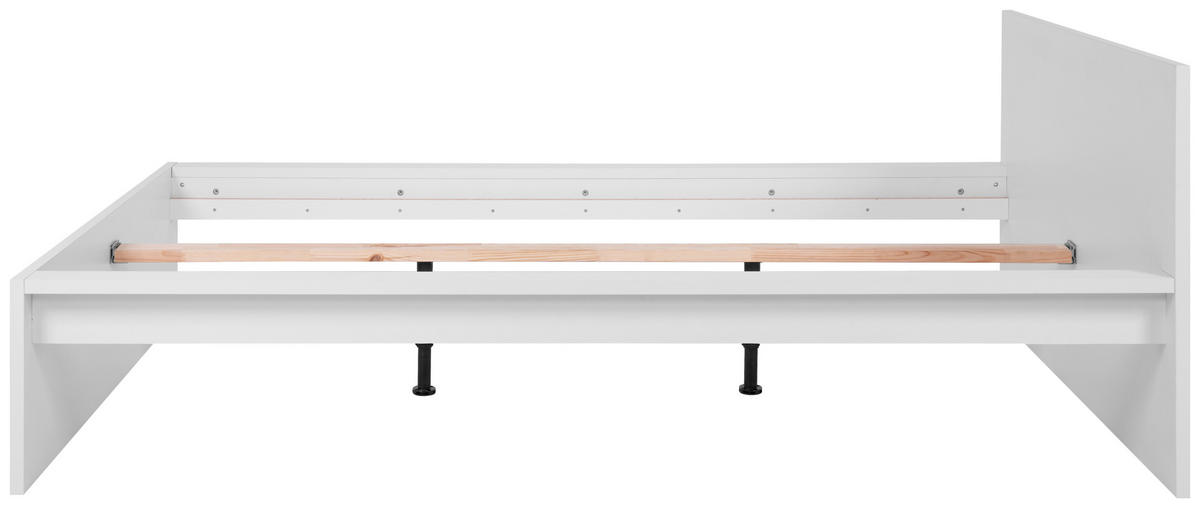 POSTEL, 120/200 cm, bílá - bílá, Moderní, kompozitní dřevo (120/200cm) - MID.YOU