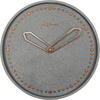 VÄGGKLOCKA 35/35/4 cm   - grå, Basics, plast (35/35/4cm)
