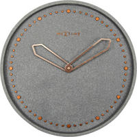 VÄGGKLOCKA 35/35/4 cm   - grå, Basics, plast (35/35/4cm)