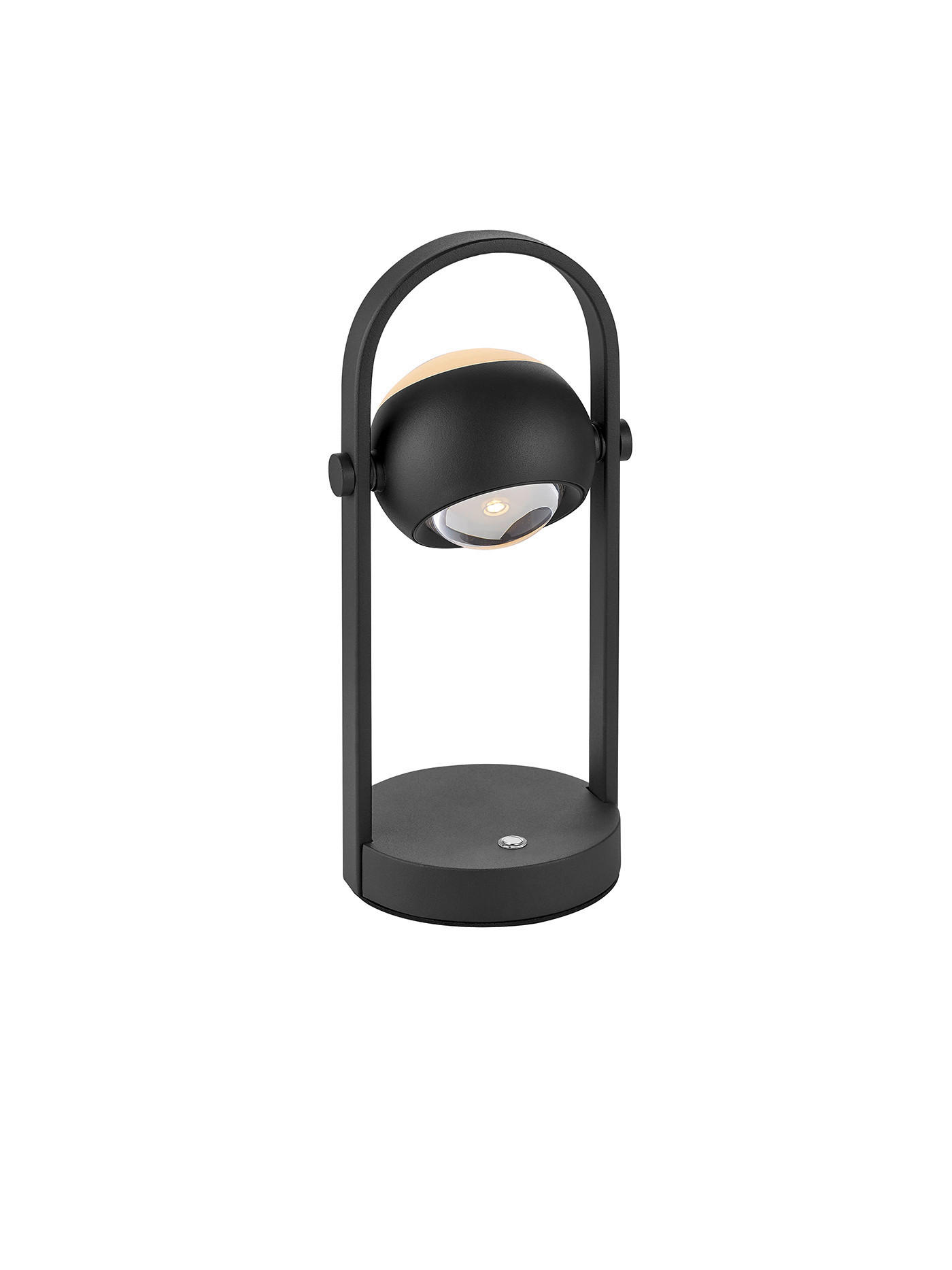 LED-BORDSLAMPA - svart, Klassisk, metall (12/34cm) - Trio Leuchten
