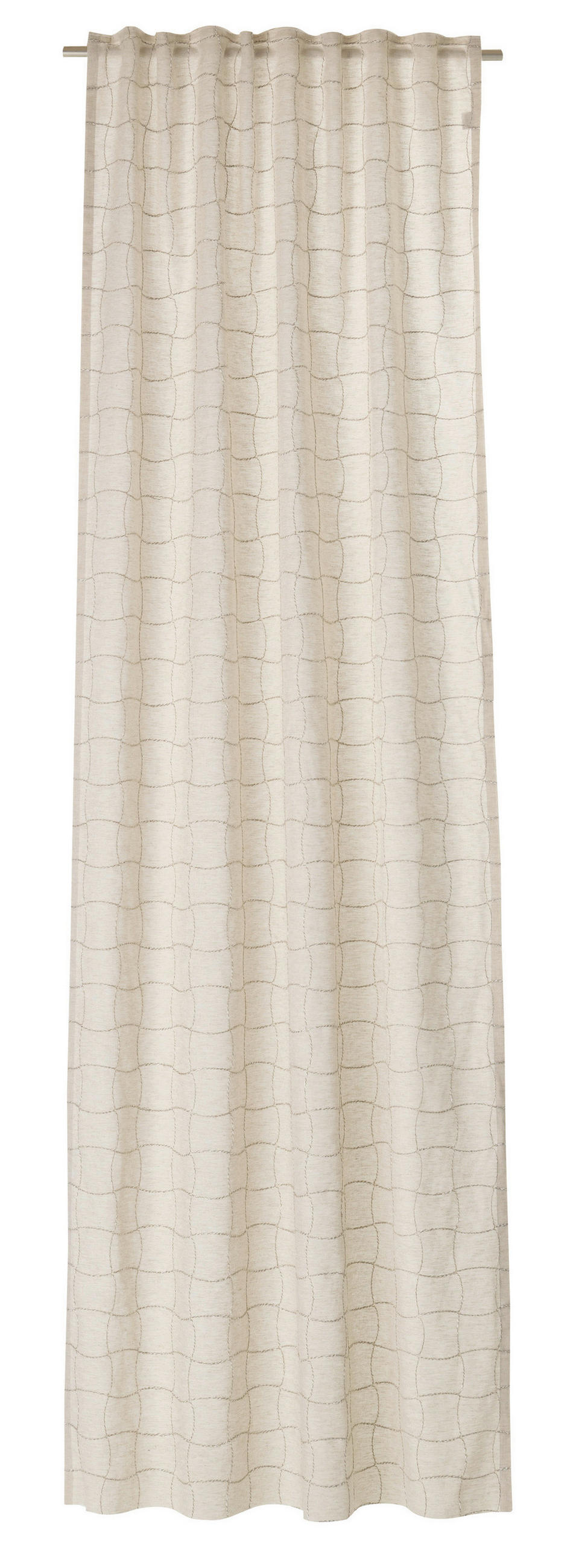 Schöner Wohnen Fertigvorhang Cottage Beige 125x250 cm