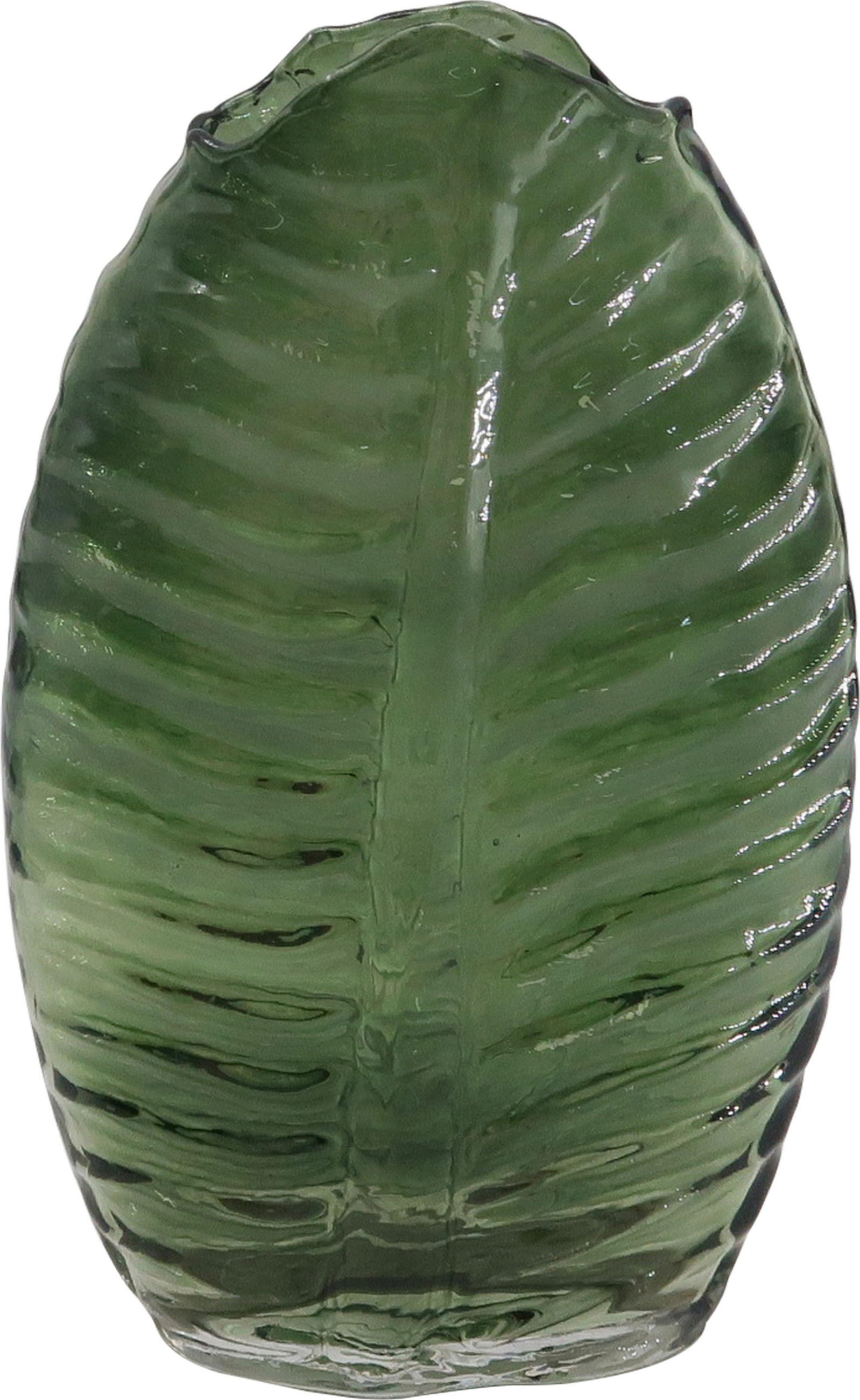 VASE 24 cm  - Grün, LIFESTYLE, Glas (15/24/5,5cm)