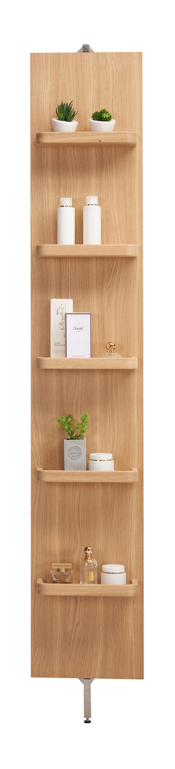 WANDSPIEGEL 31,6/195/21 cm  - Eichefarben, Design, Glas/Holz (31,6/195/21cm) - Voglauer