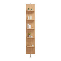 WANDSPIEGEL 31,6/195/21 cm  - Eichefarben, Design, Glas/Holz (31,6/195/21cm) - Voglauer