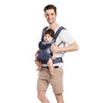 BABYTRAGE Carry Me  - Grau, Basics, Textil - My Baby Lou