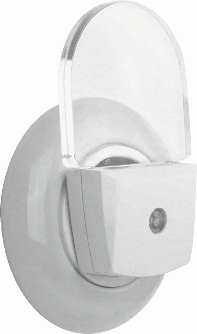 KINDER-NACHTLICHT Slim 9,5/5,8/4,5 cm   - Weiß, Basics, Kunststoff (9,5/5,8/4,5cm)