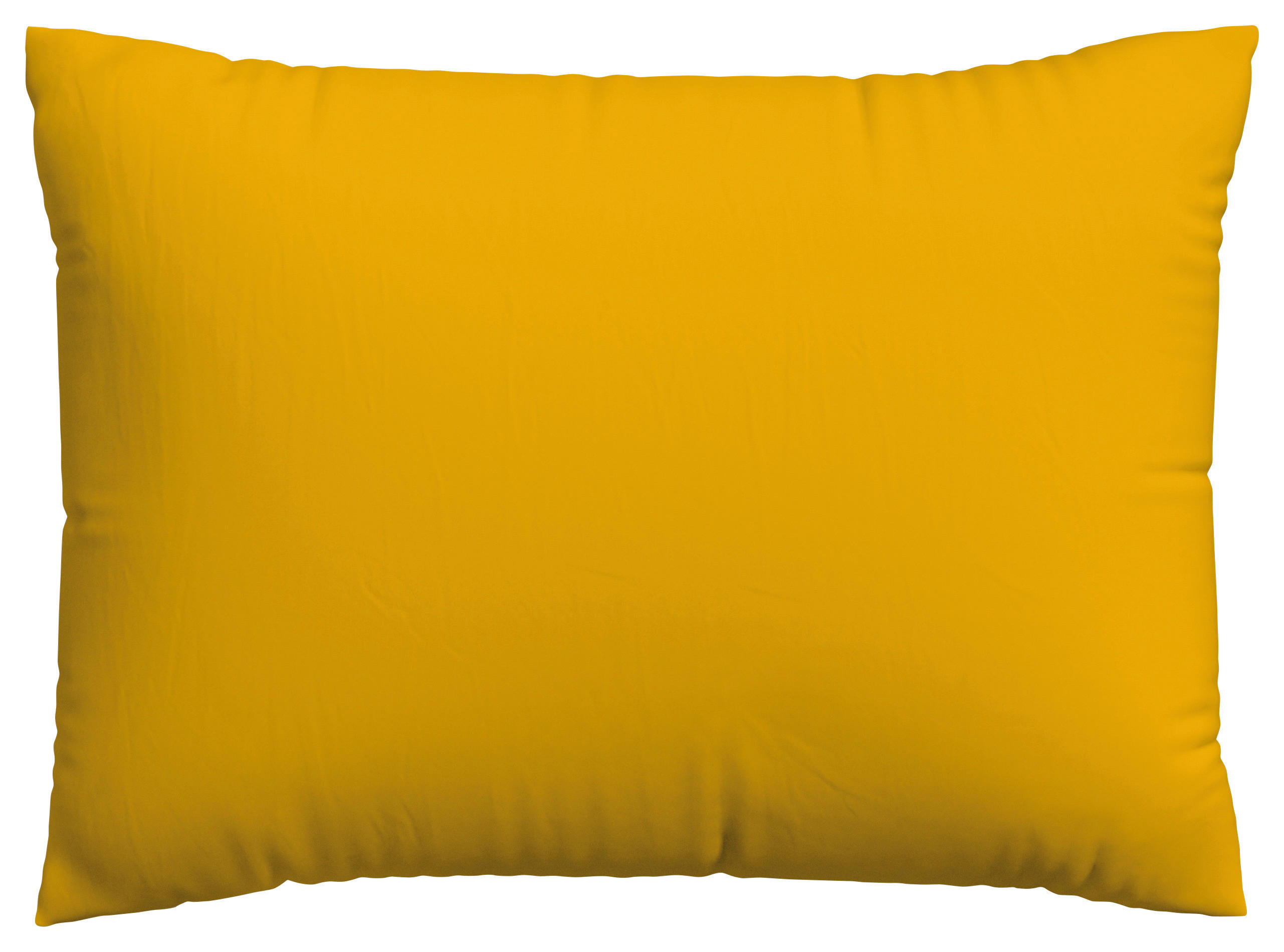 KOPFPOLSTERBEZUG KNITTED JERSEY 70/90 cm  - Dunkelgelb, Basics, Textil (70/90cm) - Schlafgut