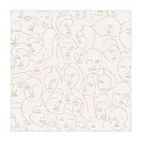 FOTOTAPET 150/280 cm  - vit/beige, Trend, papper/plast (150/280cm)