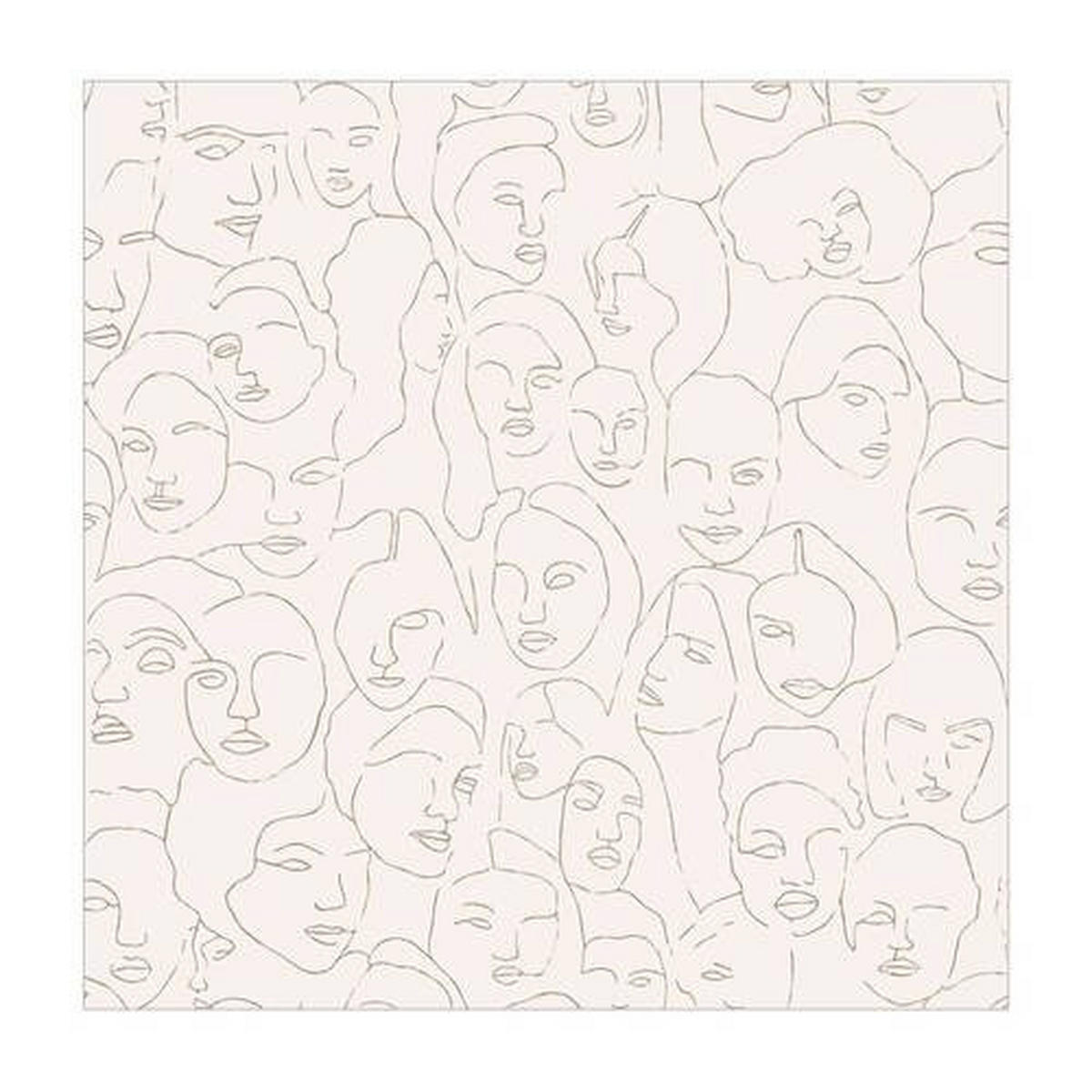 FOTOTAPET 150/280 cm  - vit/beige, Trend, papper/plast (150/280cm)