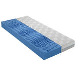 KALTSCHAUMMATRATZE 90/200 cm Höhe ca. 18 cm  - Weiß, Basics, Textil (90/200cm) - Dieter Knoll