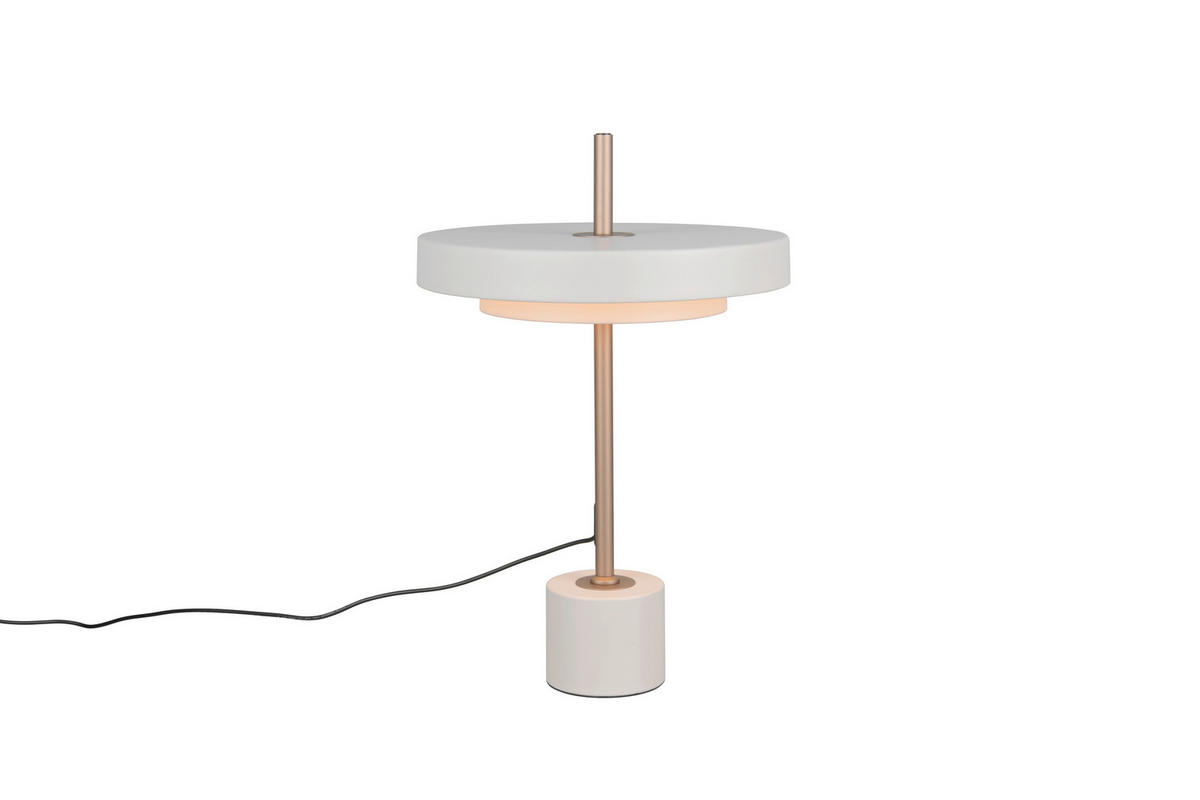 LED ASZTALI LÁMPA - barna/szürke, Basics, fém (30/45,5cm)